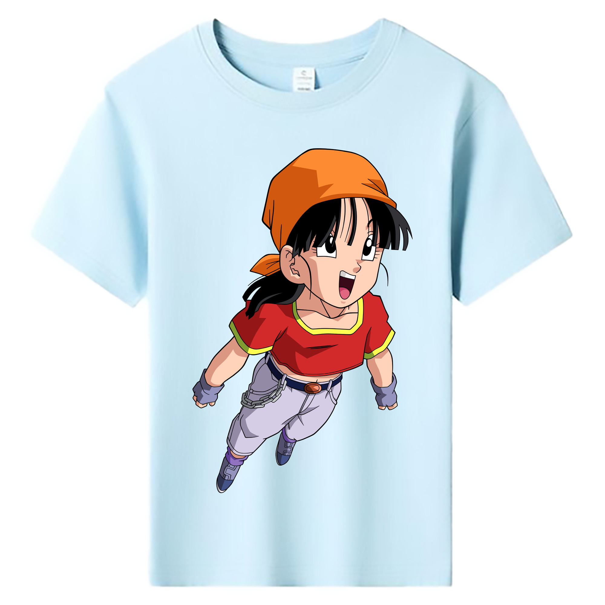 （画像用） ドラゴンボール パン DRAGON BALL Pan 綿100％キッズTシャツ（フロントプリント）